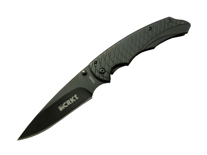 Crkt CR 7040 Siyah Kamp / Outdoor Çakı 22cm - Manuel, Kemerlikli,