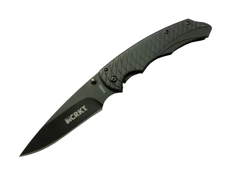 Crkt Cr 7040 Siyah Kamp / Outdoor Çakı 22cm - Manuel, Kemerlikli,