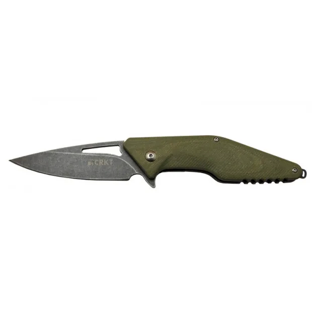 Crkt Dıvısıon 4415 Grn Kamp / Outdoor Çakı 21 Cm - Yarı Otomatik,