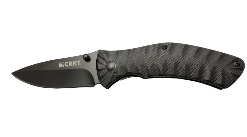 Crkt İncendor 2078 Bk Siyah Kamp Çakı 17,5cm - Manuel, Plastik Sa