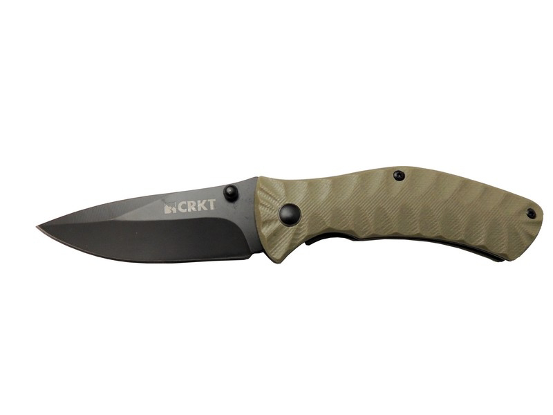 Crkt İncendor 2078 Gri Kamp Çakı 17,5cm - Manuel, Plastik Sap, Ke