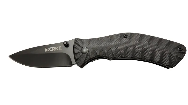 Crkt İncendor 2078 Bk Siyah Kamp Çakı 17,5cm - Manuel, Plastik Sa