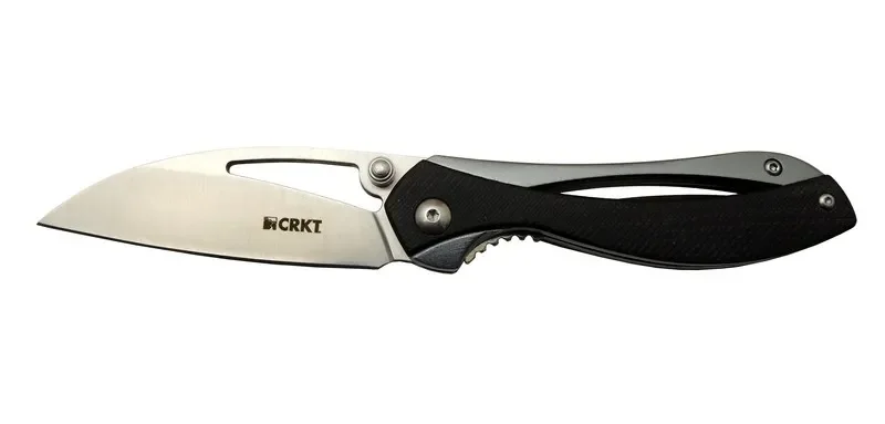 Crkt Pleroma 821a Bk Kamp / Outdoor Çakı 18cm - Manuel, Kemerlikl