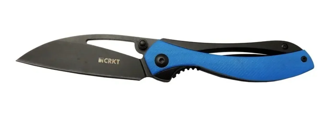 Crkt Pleroma 821A BL Mi Kamp / Outdoor Çakı 18cm - Manuel, Kemerlikli, Kutulu