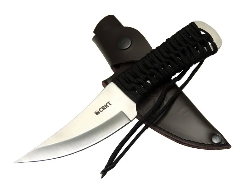 Crkt Scrub Fixed 2712 Wy Kamp / Outdoor Bıçak 22,5cm - İpli Sap,