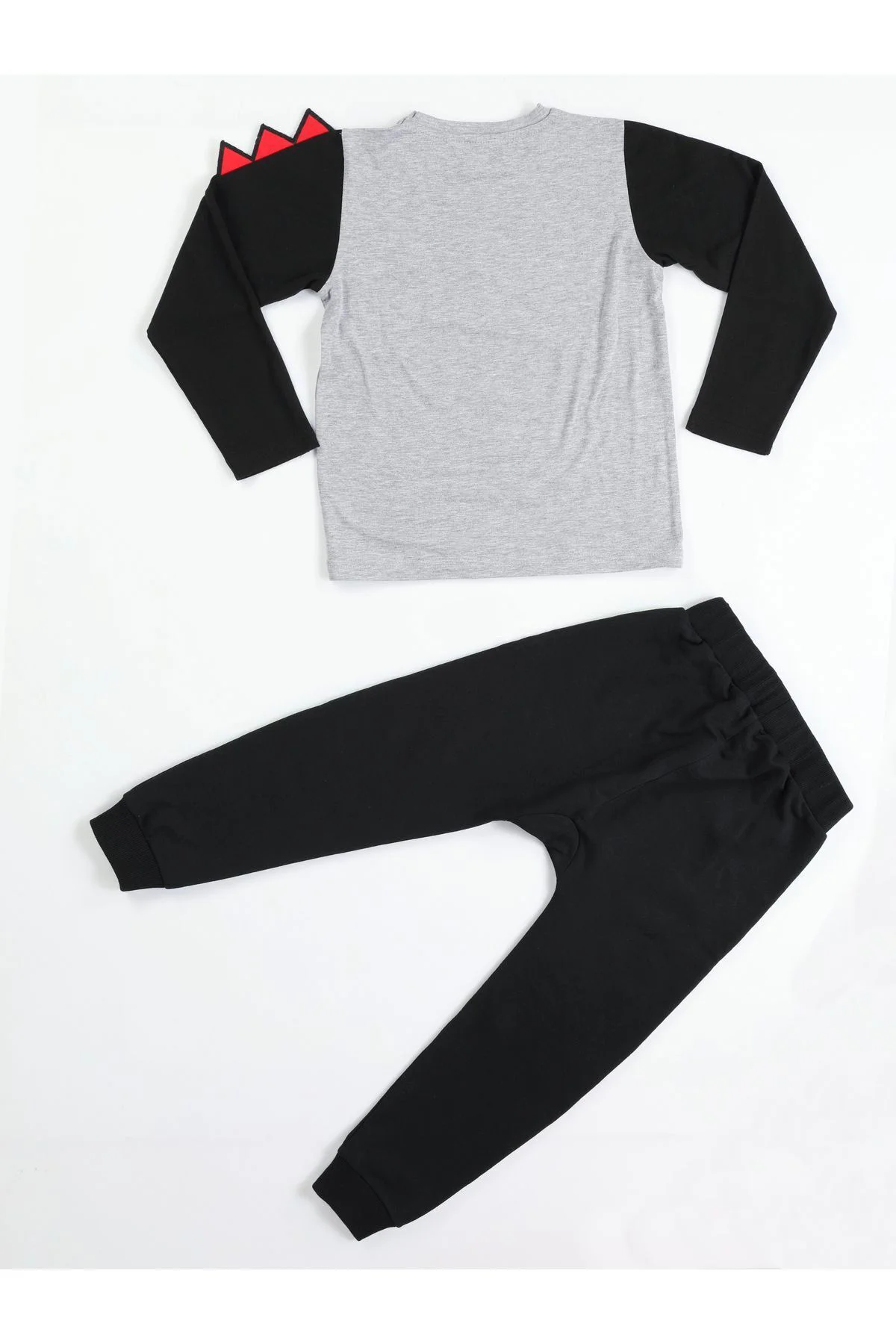 Crocos Siyah Erkek Çocuk Pantolon+T-shirt Takım
