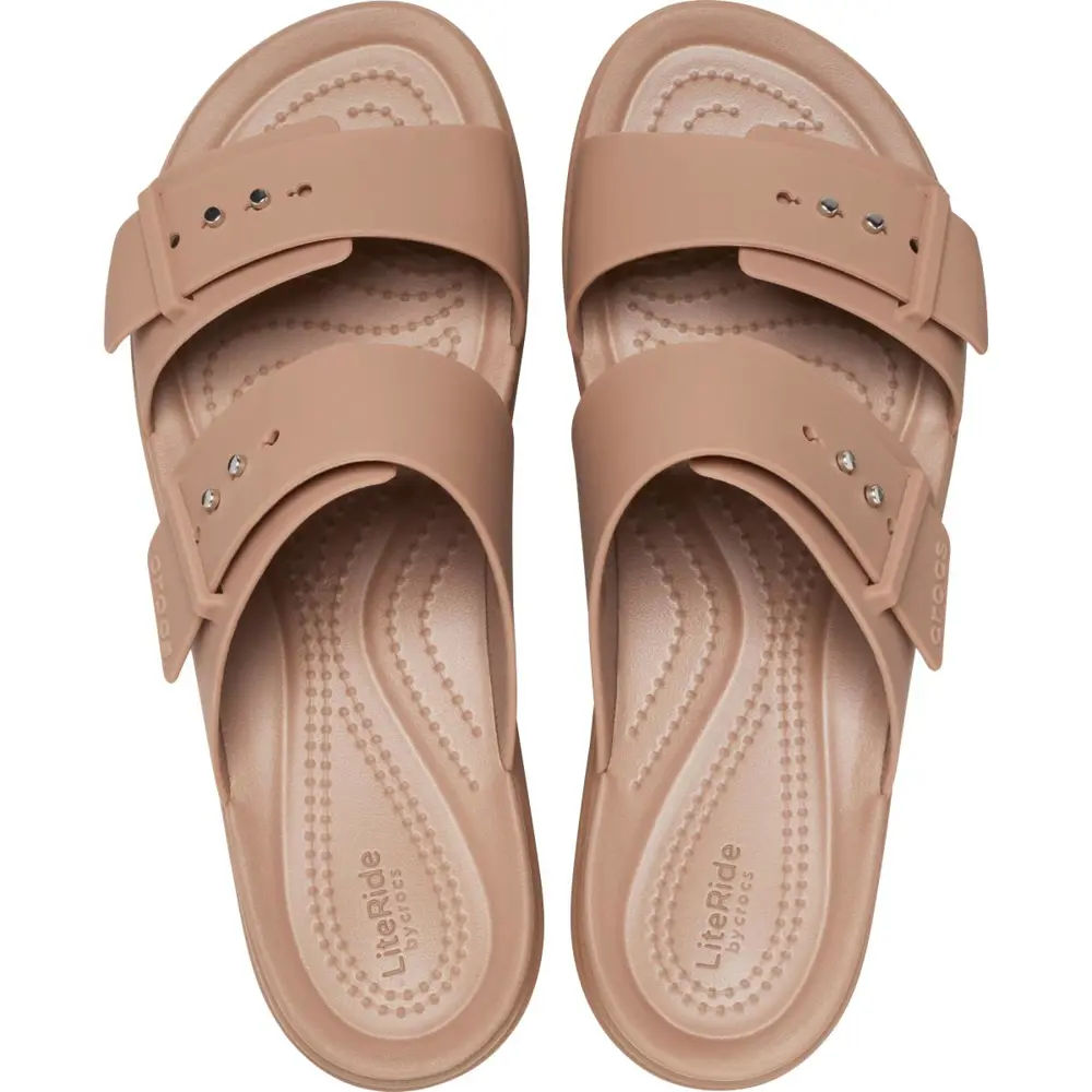 Crocs Brooklyn Strappy Low Wedge Kadın Sandalet Terlik 207431-2Q9