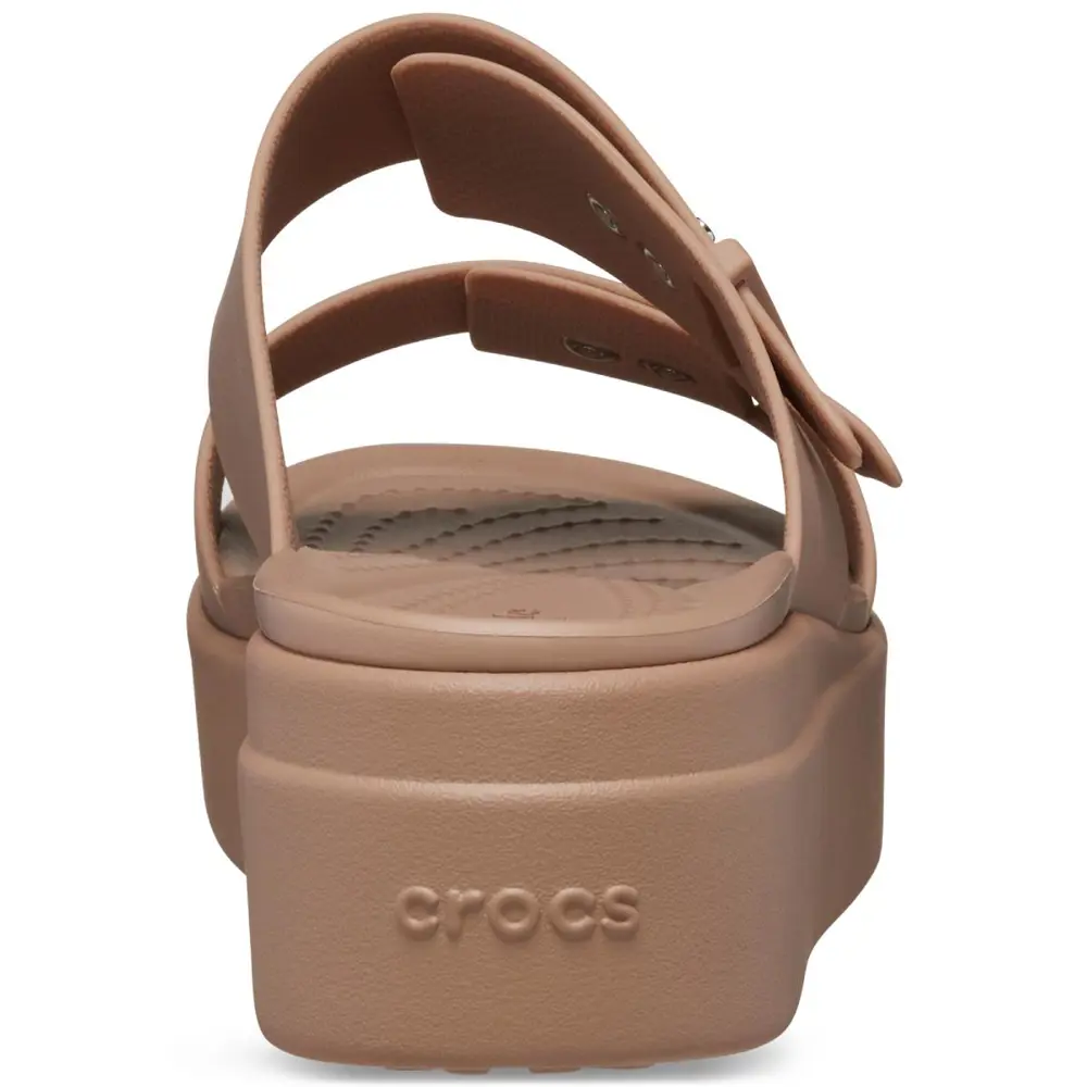 Crocs Brooklyn Strappy Low Wedge Kadın Sandalet Terlik 207431-2Q9