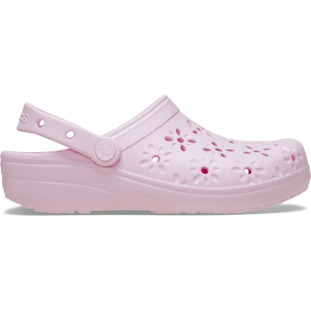 Crocs Classic Floral Cut Out Clog Terlik/Sandalet 210927-6ZW