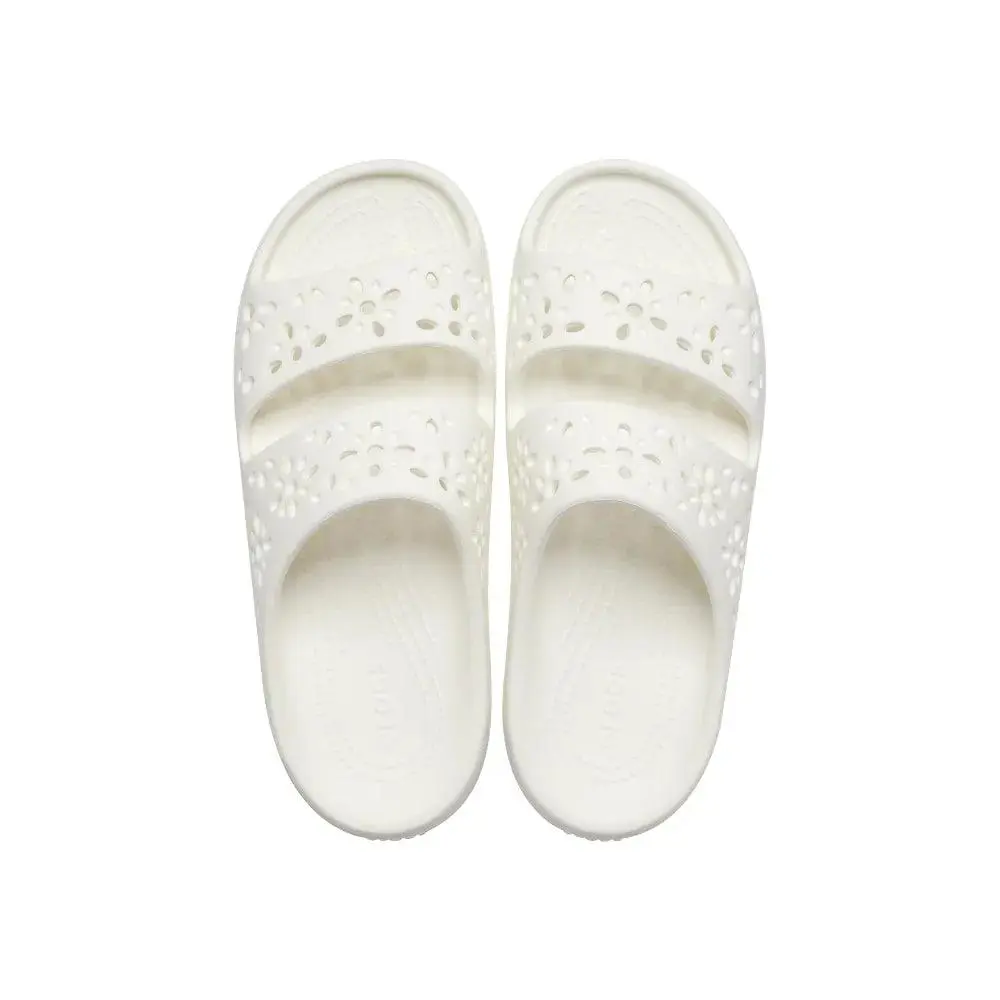 Crocs Classic Floral Cut Out Sandal 210966-0WV