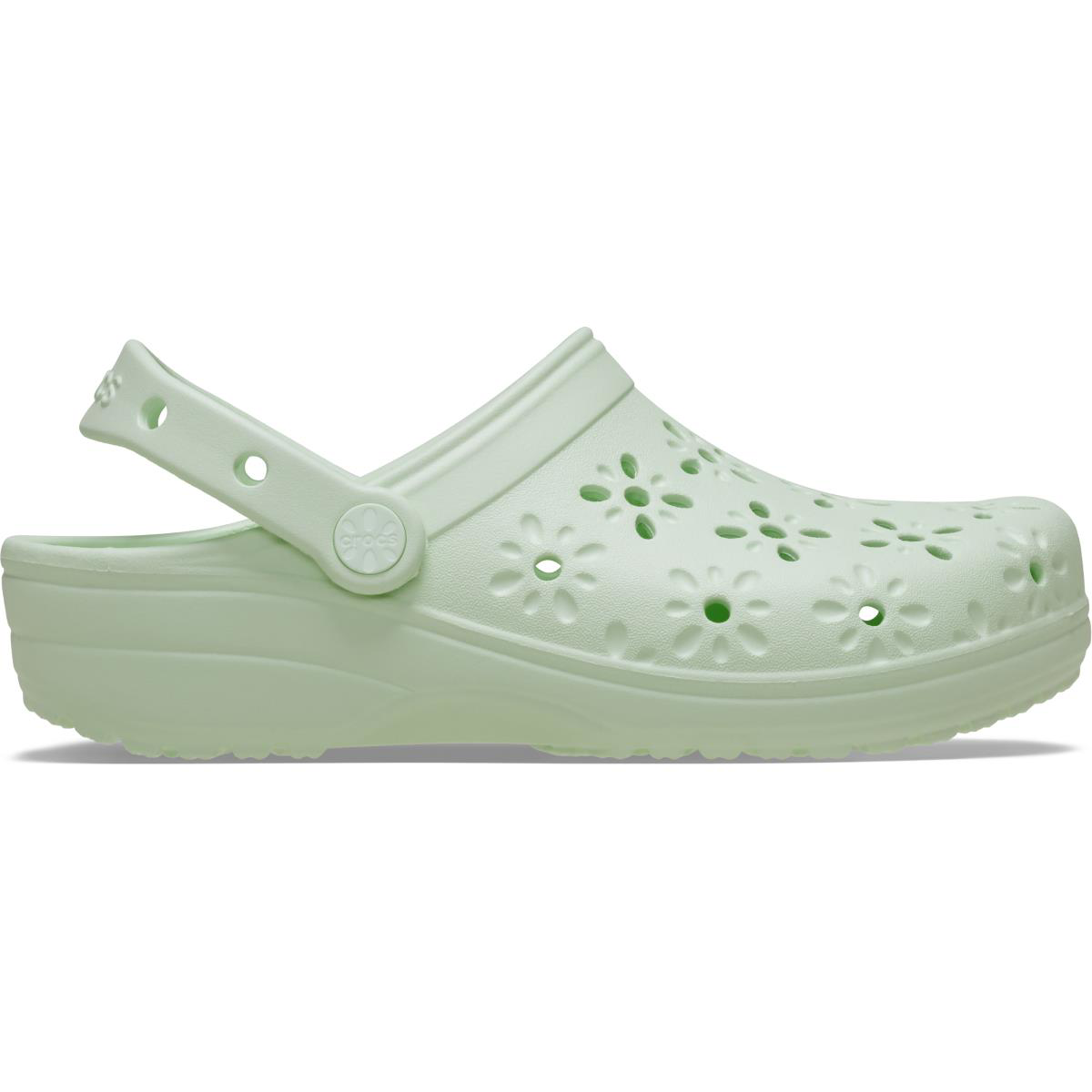 Crocs Classic Floral Cut Out Clog Terlik/Sandalet 210927-3Yh Crocs Classic Floral Cut Out Clog Terlik/Sandalet 210927-3Yh