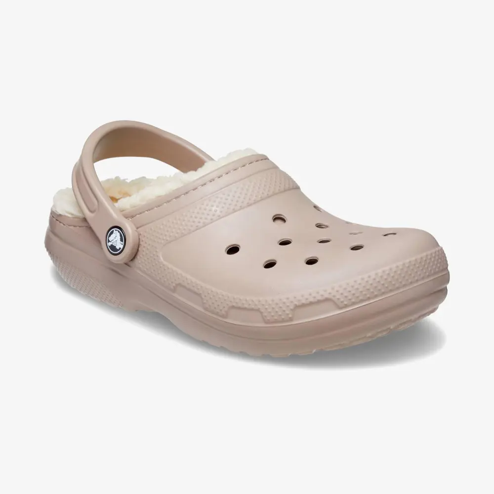 Crocs Classic Lined Clog Mushroom Bone Terlik 203591-2YB