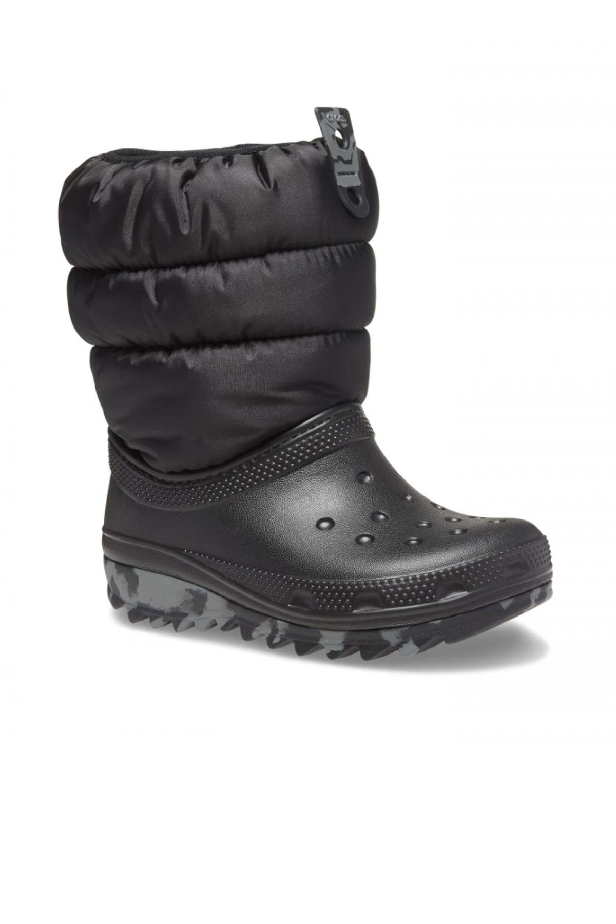 Crocs  Classic Neo Puff Boot T Black Çocuk Bot 207683-001