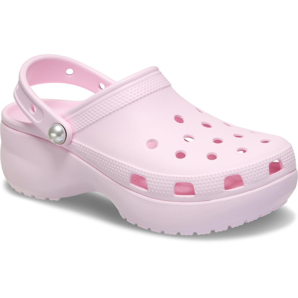 Crocs  Classic Platform Pearl Clog Pink Milk 211231-6Zw