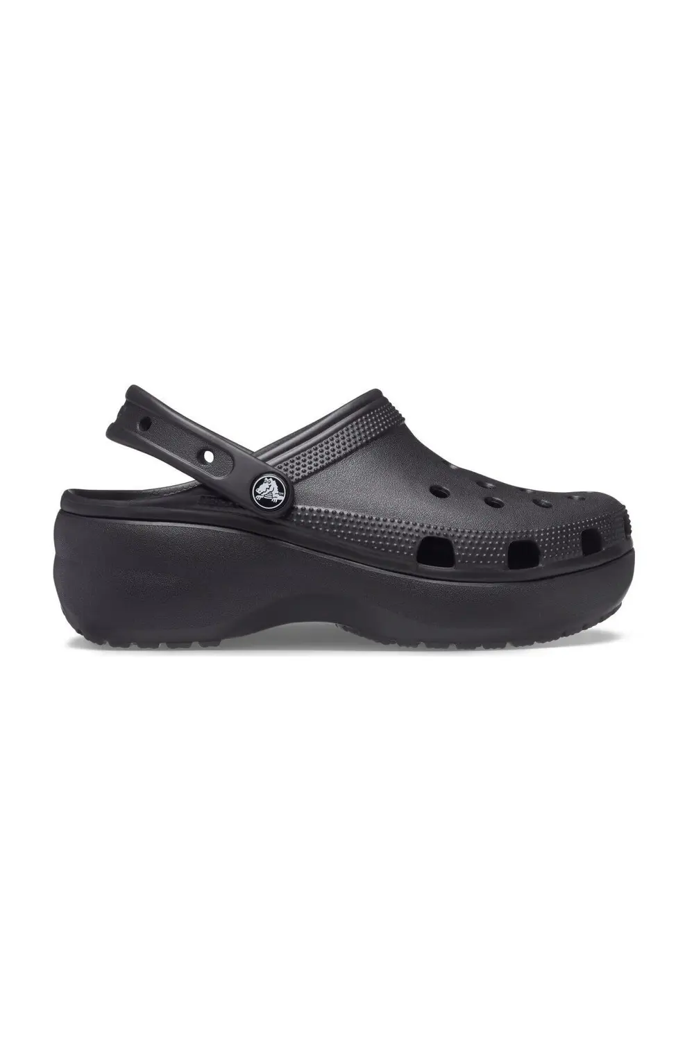 Crocs Classic Platform Clog W Black Terlik 206750-001 Crocs Classic Platform Clog W Black Terlik 206750-001