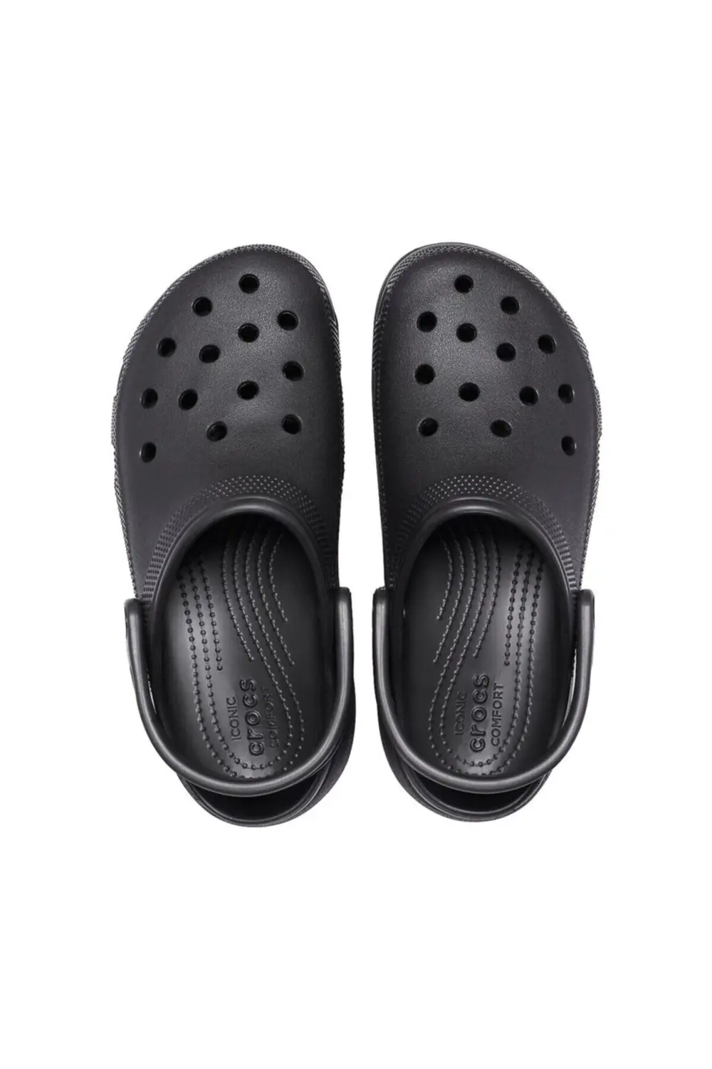 Crocs Classic Platform Clog W Black Terlik 206750-001 Crocs Classic Platform Clog W Black Terlik 206750-001