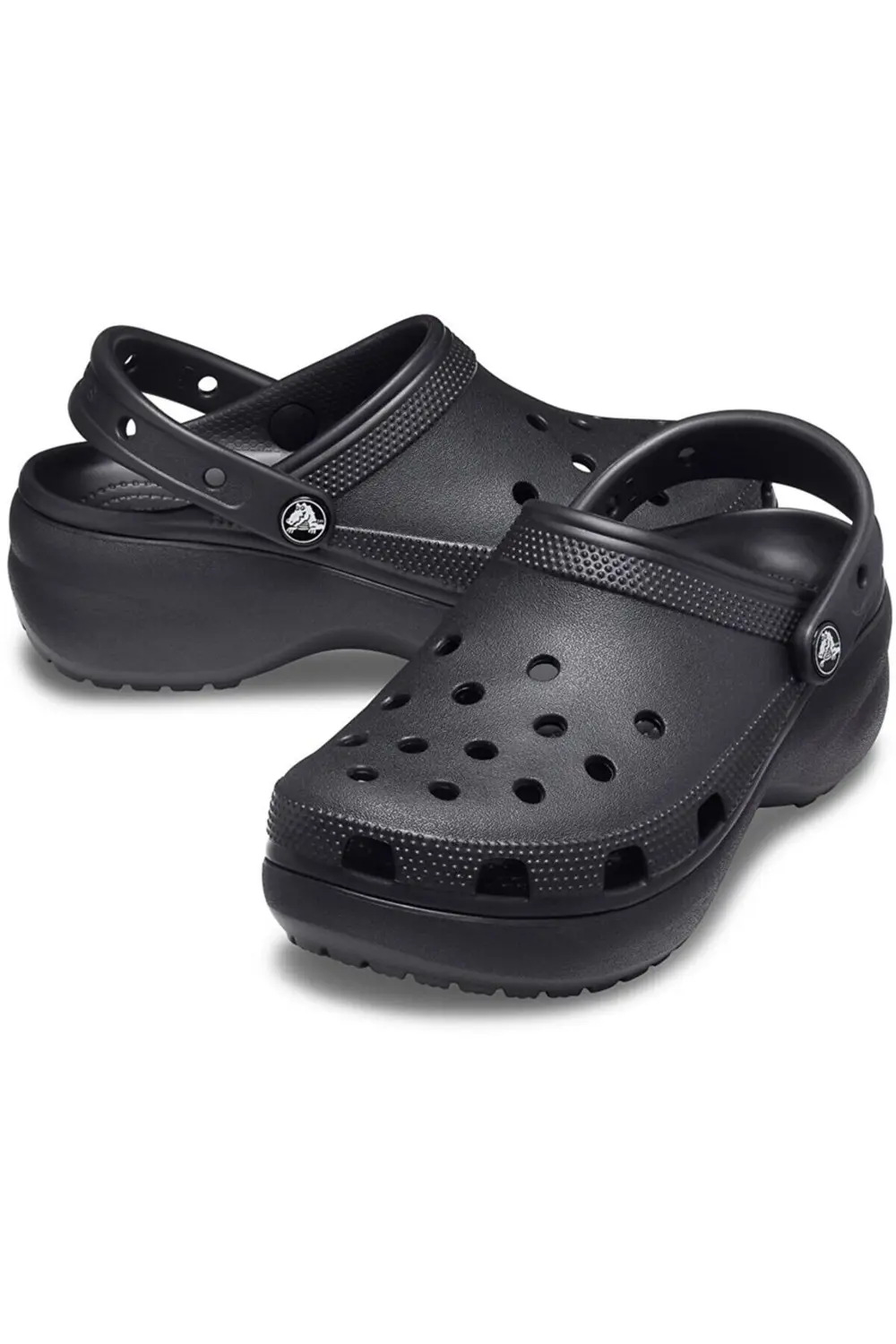 Crocs Classic Platform Clog W Black Terlik 206750-001 Crocs Classic Platform Clog W Black Terlik 206750-001