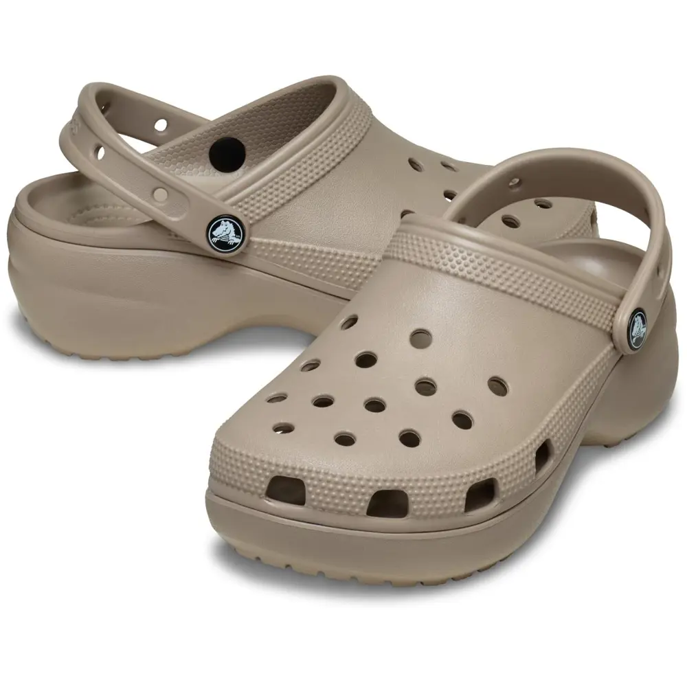 Crocs Classic Platform Clog W Taupe Terlik 206750-214