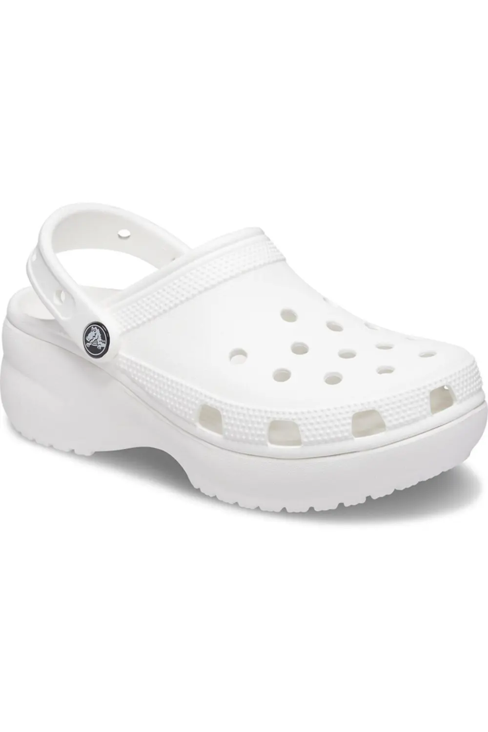 Crocs Classic Platform Clog W White Terlik 206750-100
