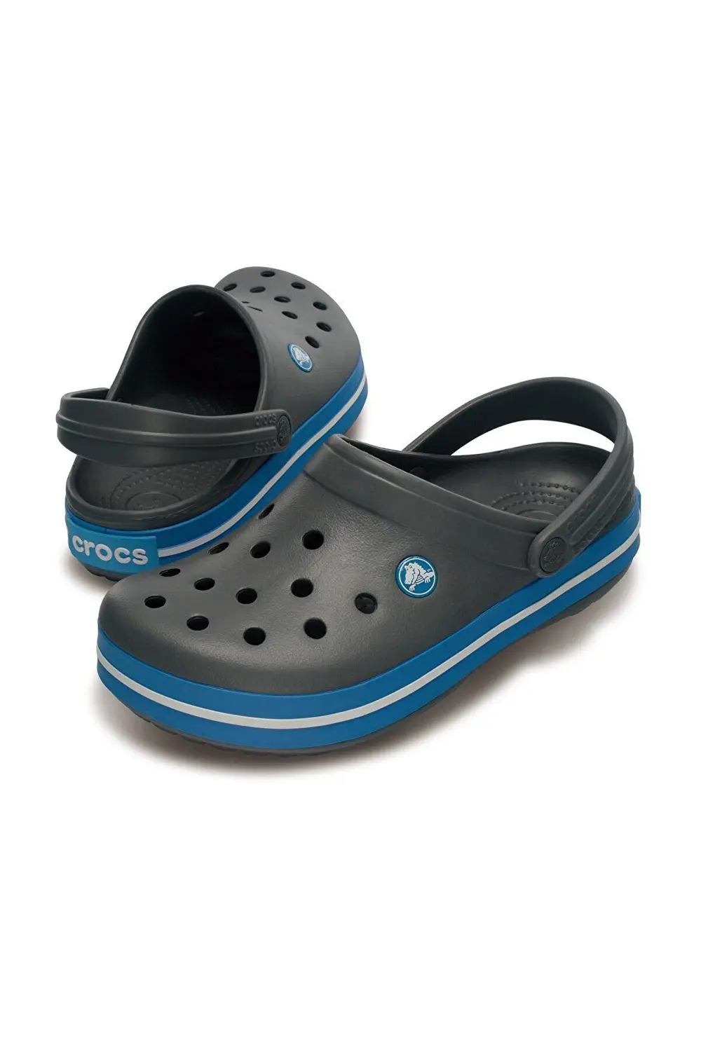 CROCS Crocband Charcoal/Ocean Terlik Kadın 11016-07W