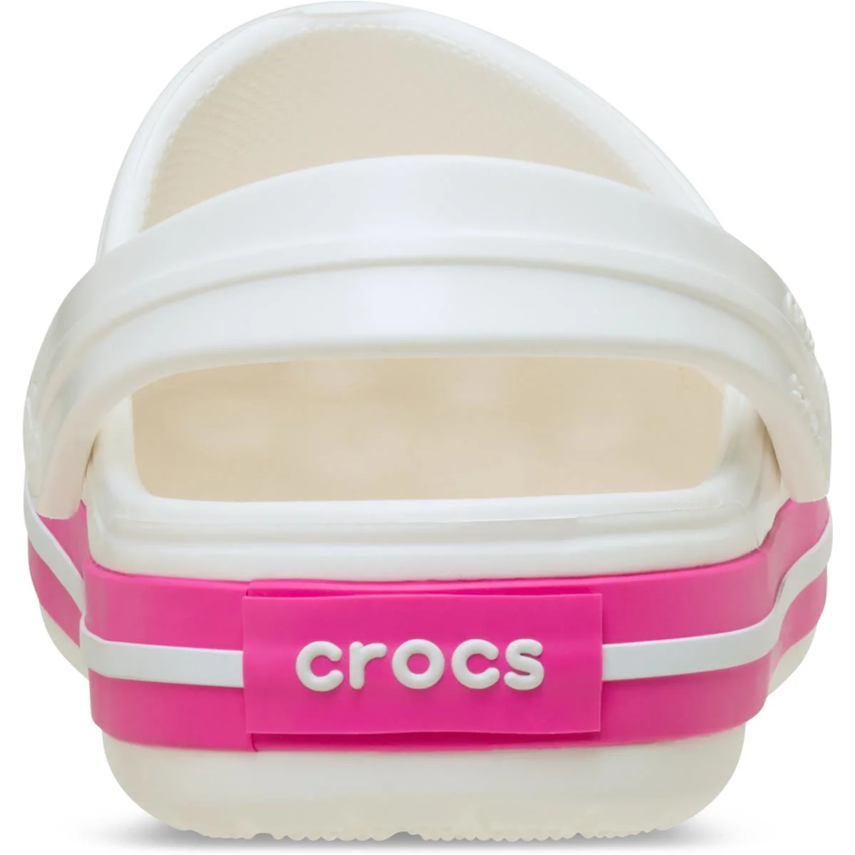 CROCS Crocband Clog K White/Pink Crush Terlik/Sandalet 207006-6WU