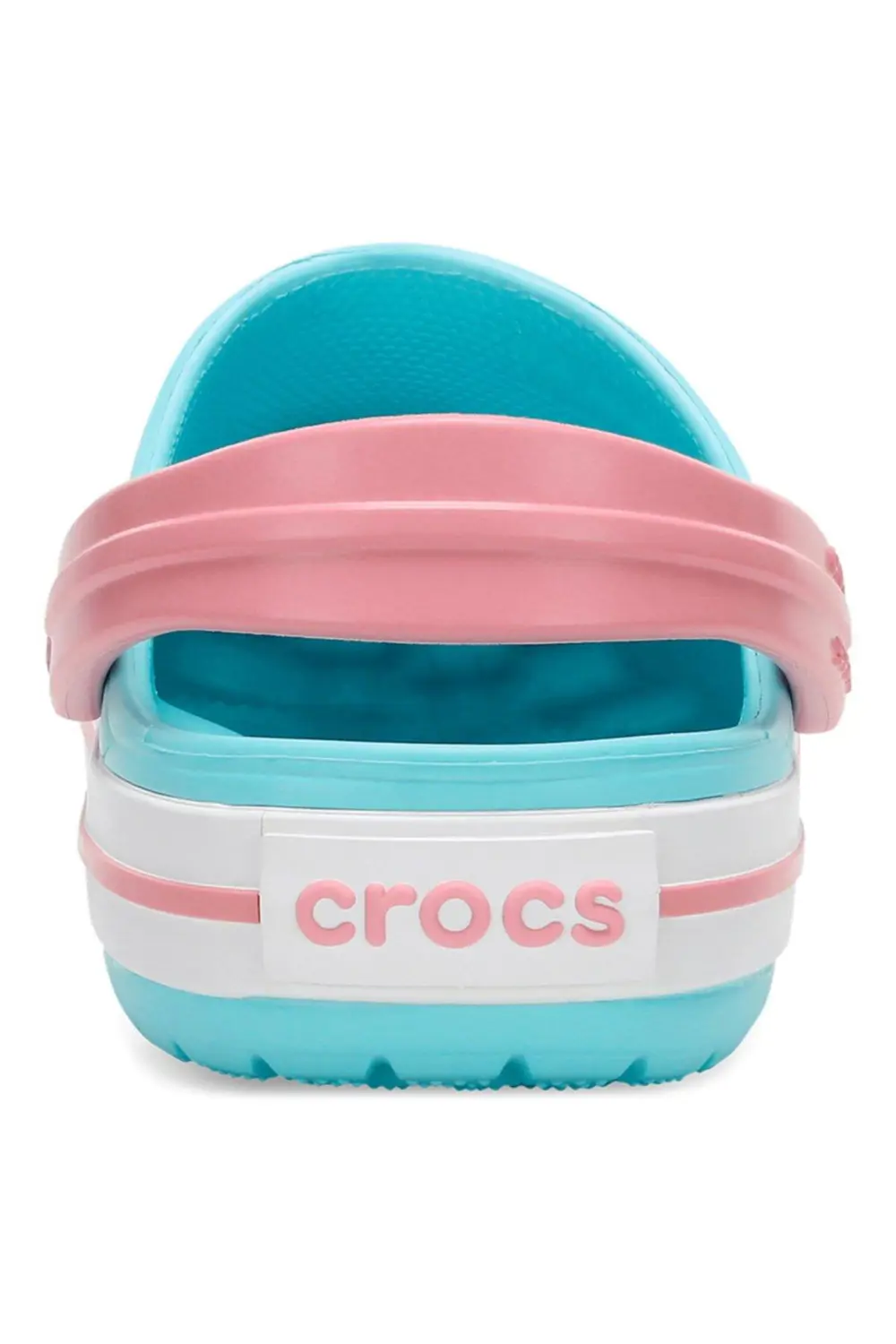 CROCS Crocband Clog Çocuk Turkuaz Kenarı Pembe Terlik / Sandalet 
