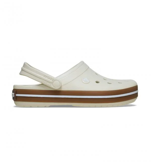 CROCS Crocband Gum Clog Summit White Unisex Terlik / Sandalet 212 CROCS Crocband Gum Clog Summit White Unisex Terlik / Sandalet 212