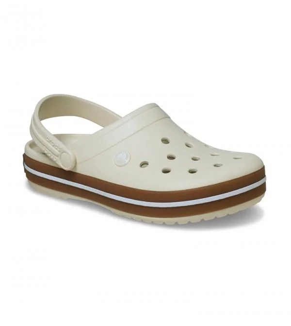 CROCS Crocband Gum Clog Summit White Unisex Terlik / Sandalet 212 CROCS Crocband Gum Clog Summit White Unisex Terlik / Sandalet 212