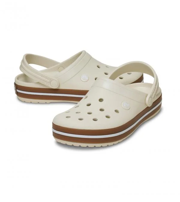 CROCS Crocband Gum Clog Summit White Unisex Terlik / Sandalet 212 CROCS Crocband Gum Clog Summit White Unisex Terlik / Sandalet 212