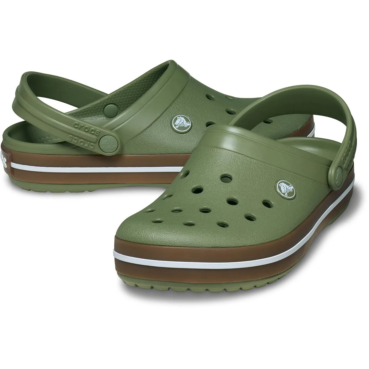 CROCS Crocband Gum Clog Cargo Unisex Terlik / Sandalet 212756-3BX
