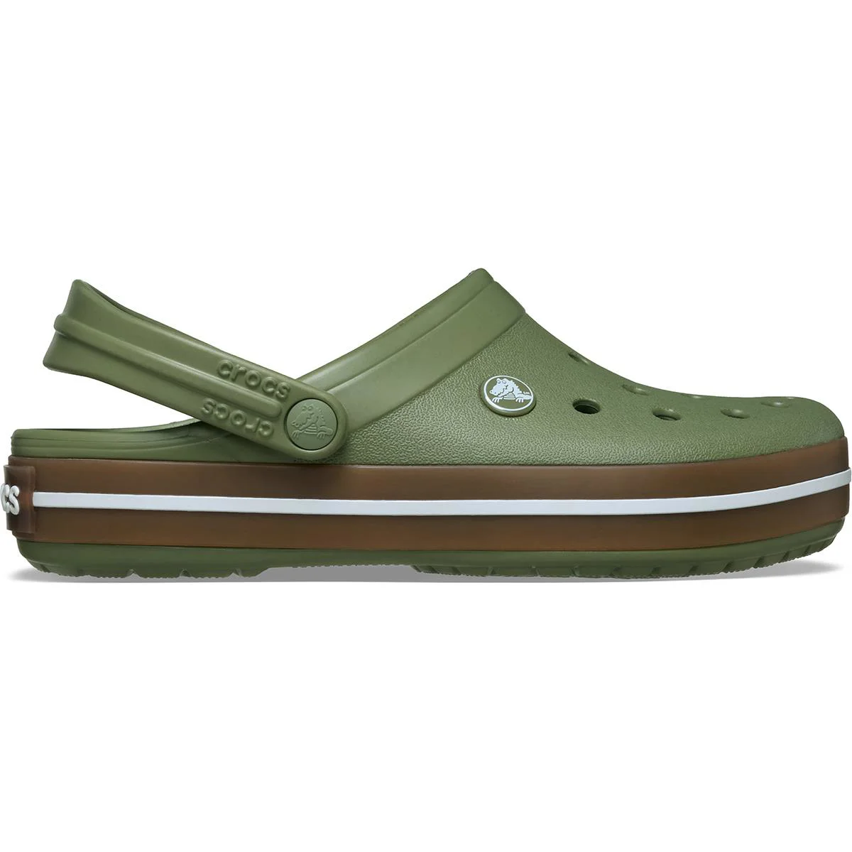 CROCS Crocband Gum Clog Cargo Unisex Terlik / Sandalet 212756-3BX