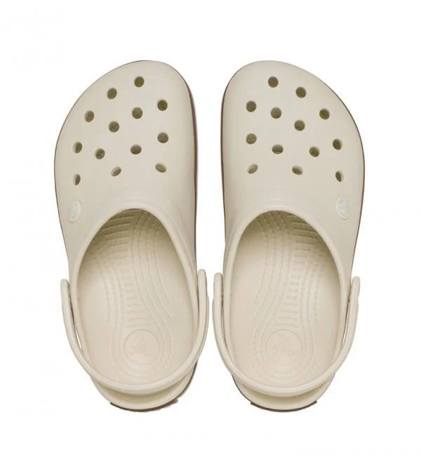 CROCS Crocband Gum Clog Summit White Unisex Terlik / Sandalet 212 CROCS Crocband Gum Clog Summit White Unisex Terlik / Sandalet 212