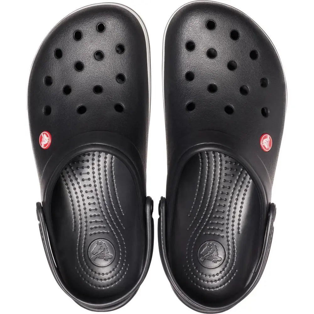 CROCS Crocband Siyah Kenarı Siyah Çizgili Terlik / Sandalet 11016