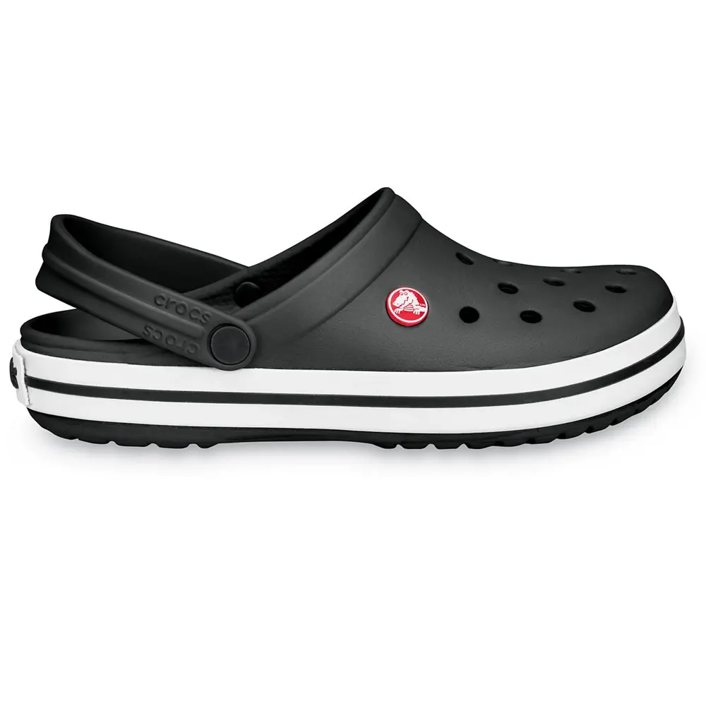 CROCS Crocband Siyah Kenarı Siyah Çizgili Terlik / Sandalet 11016