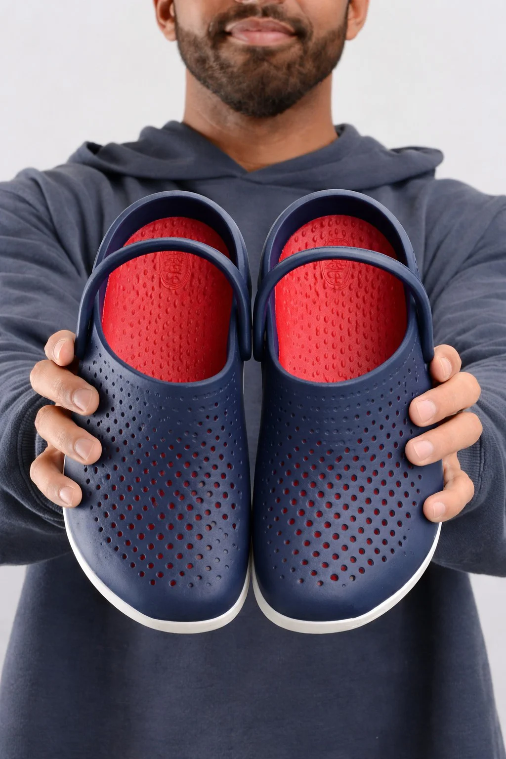 Crocs Slipper inmotion Clog Ekstra Soft LiteRide Terlik Sandalet Lacivert Beyaz Fiyatı, Yorumları ve Özellikleri