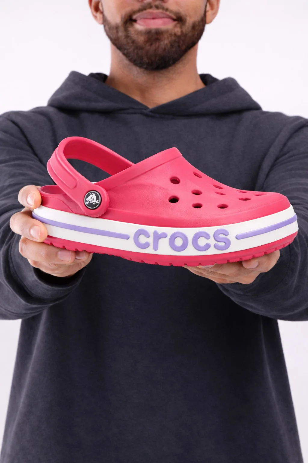 Crocs Unisex Bayaband Clogs Poppy iconic Comfort Terlik Sandalet Kırmızı Beyaz Lila Fiyatı, Yorumları ve Özellikleri