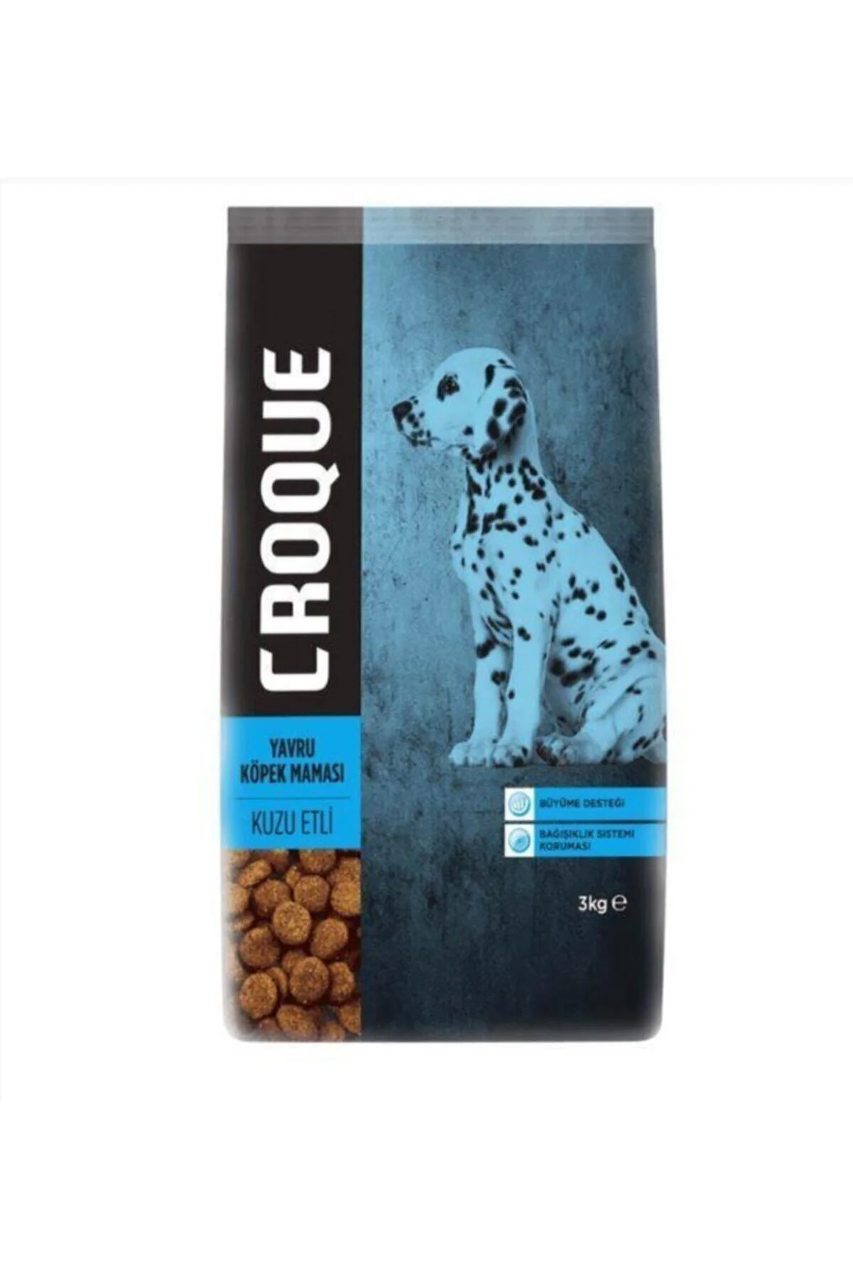 Crogue Kuzu Etli Yavru Köpek Maması 3 Kg