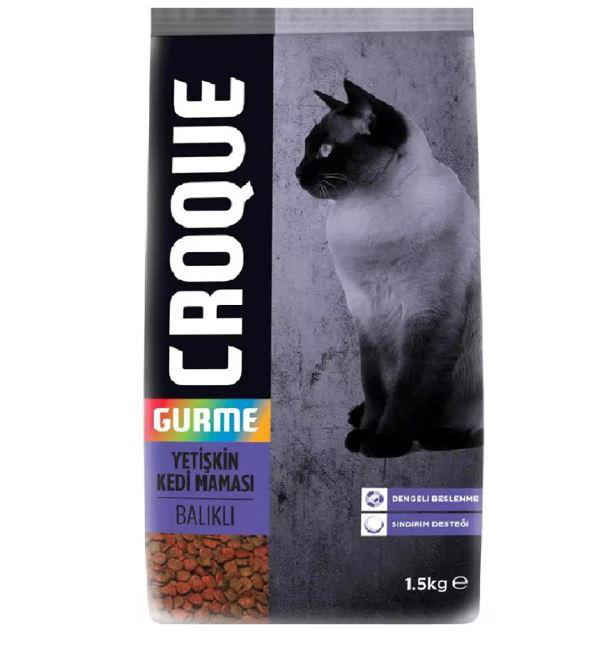 Croque  Balikli Gurme Kedi Mamasi 1,5 Kg