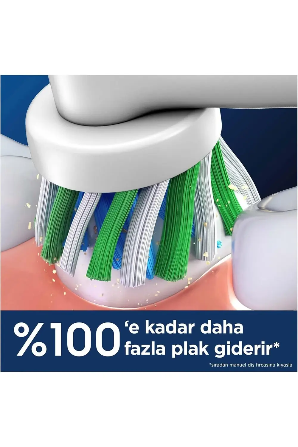 Cross Action Şarjlı Diş Fırçası Yedek Başlığı 6 Adet