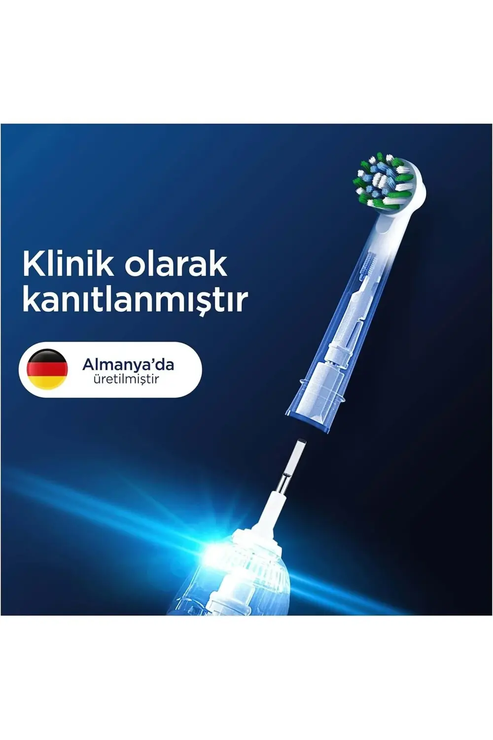 Cross Action Şarjlı Diş Fırçası Yedek Başlığı 6 Adet