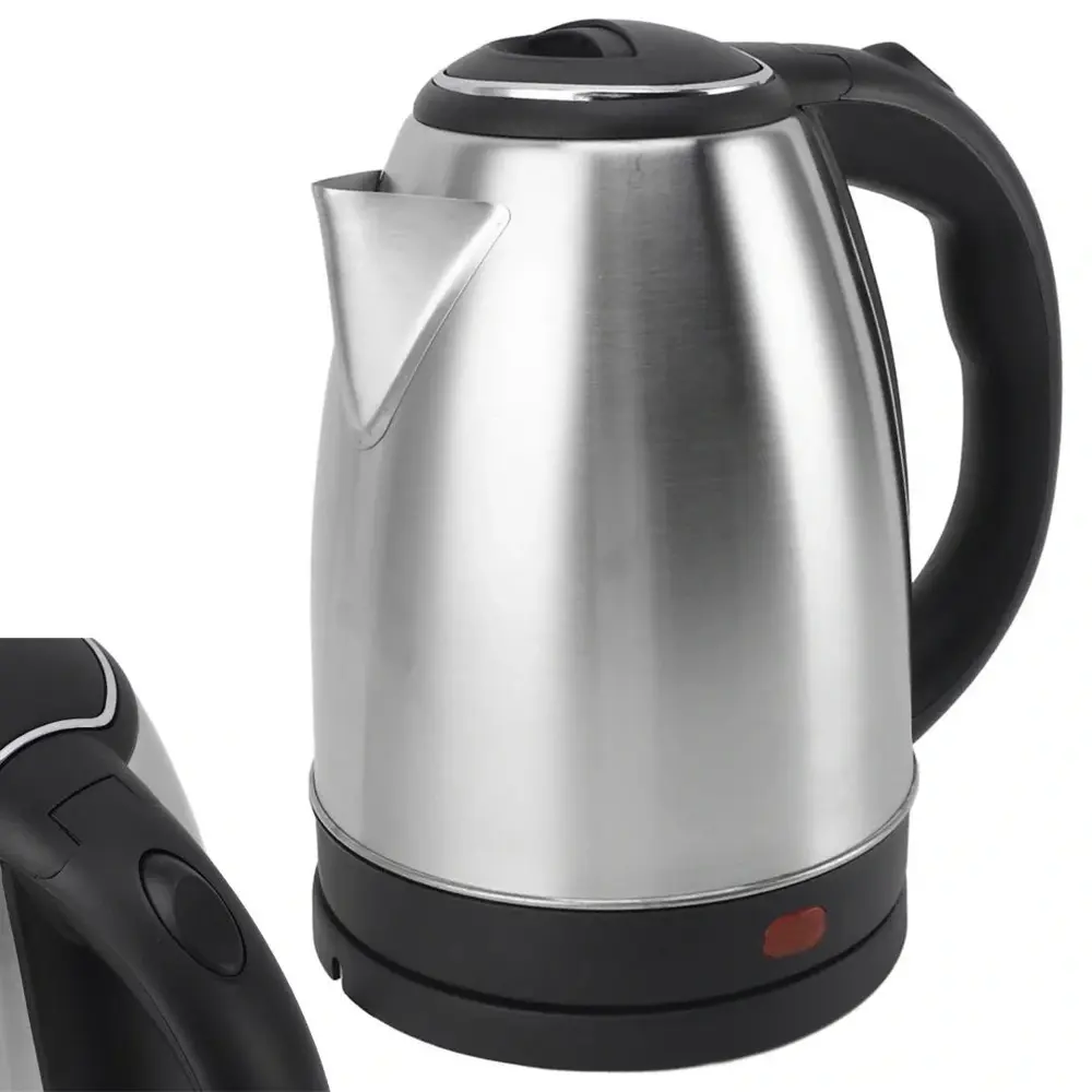 Crown CRW-7102 1500W 1.8 Litre Lüks Çelik Su Isıtıcı Kettle İnox 