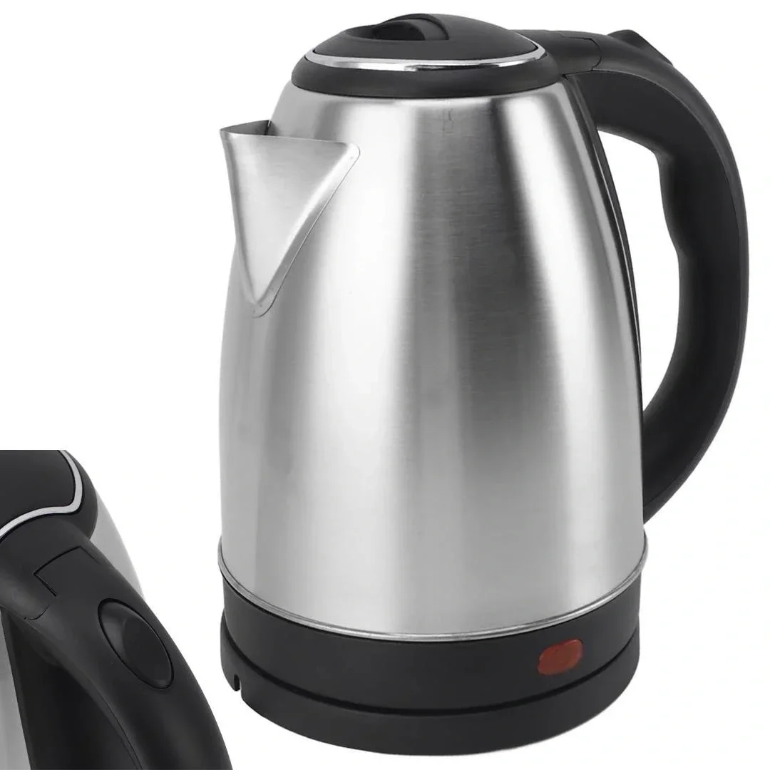Crown Crw-7102 1500w 1.8 Litre Lüks Çelik Su Isıtıcı Kettle İnox Bx40