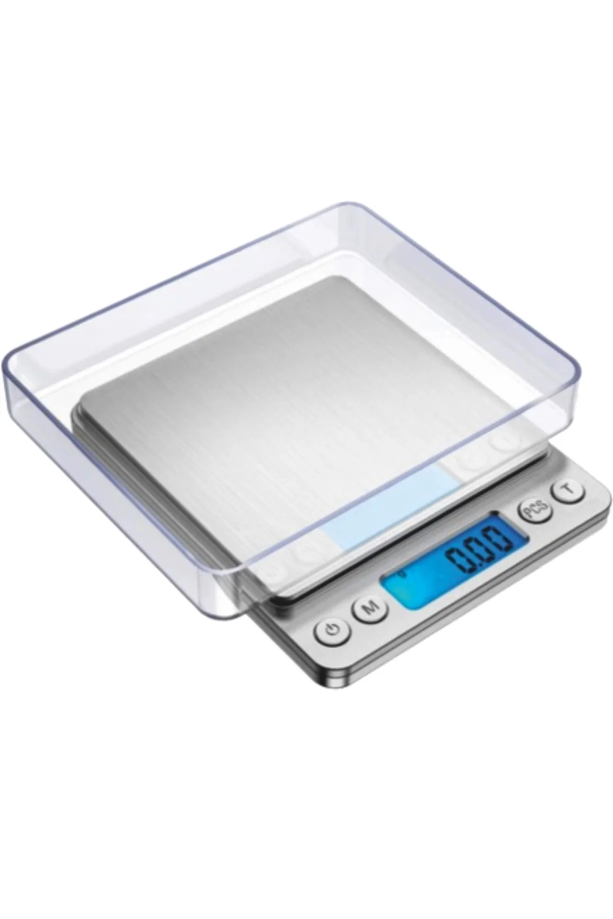 Crown Dijital Göstergeli Kare Mutfak Terazi (3 Kg/0.1)