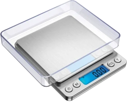 Crown Dijital Göstergeli Kare Mutfak Terazi (3 Kg/0.1)
