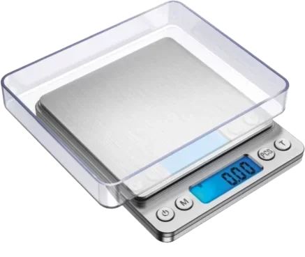 Crown Dijital Göstergeli Kare Mutfak Terazi (3 Kg/0.1) ( Lisinya )