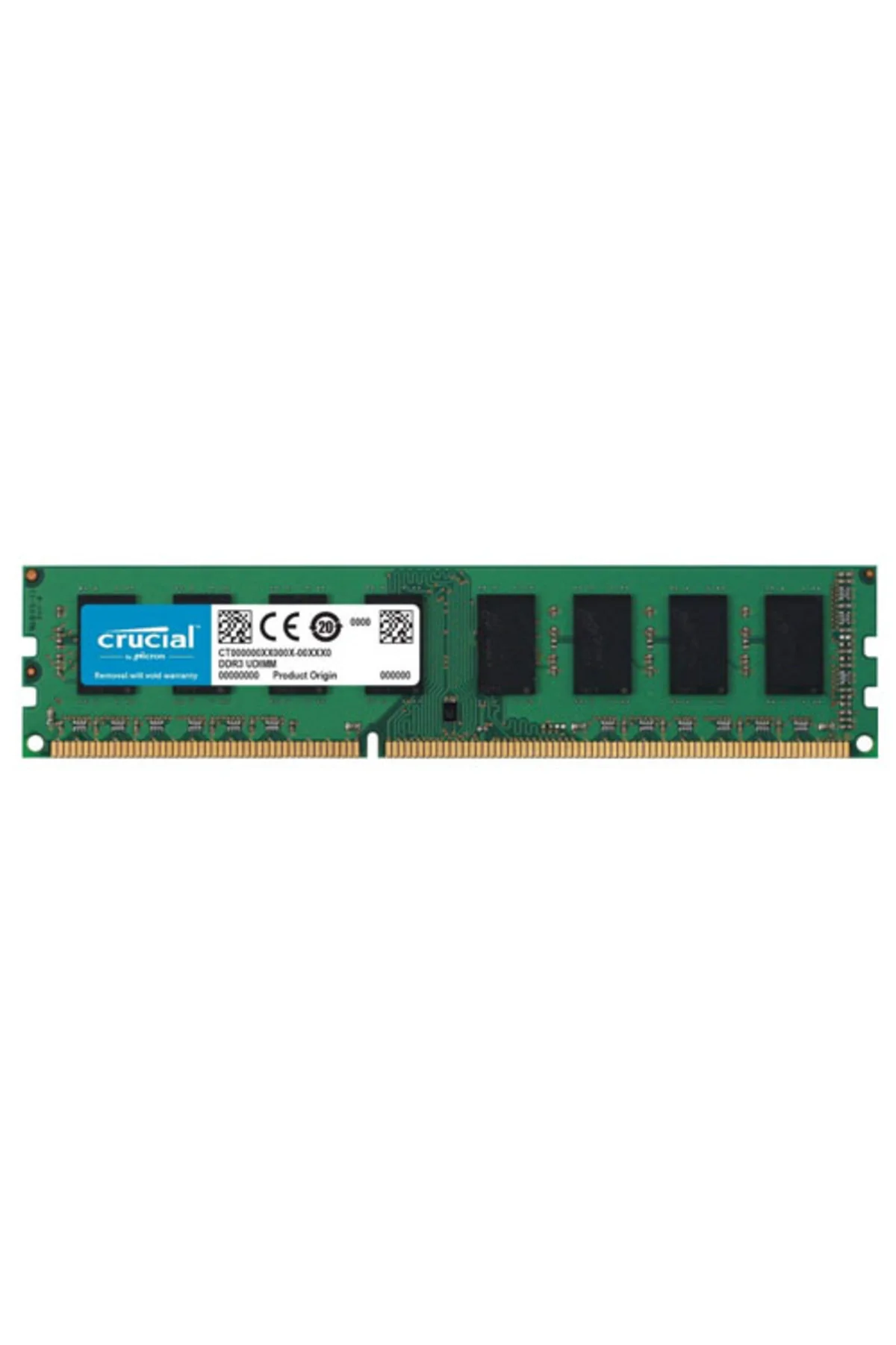 CRUCIAL 8GB DDR3 1600Mhz CL11 Pc Ram CT102464BD160B