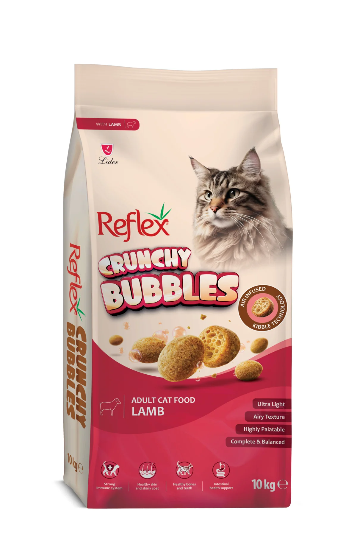 Crunchy Bubbles Kuzu Etli Yetişkin Kedi Maması 10 kg Fiyatı, Yorumları ve Özellikleri