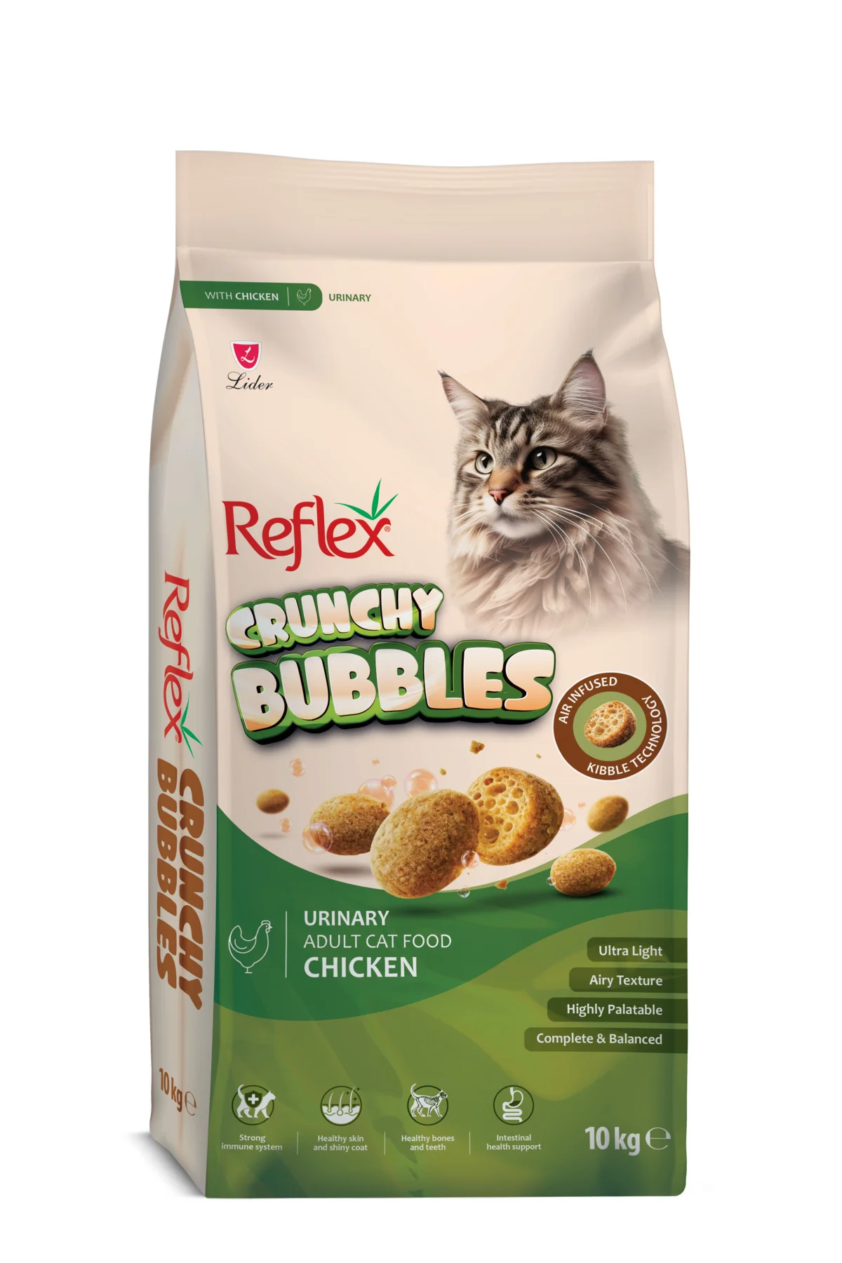 Crunchy Bubbles Urinary Tavuklu Yetişkin Kedi Maması 10 kg Fiyatı, Yorumları ve Özellikleri