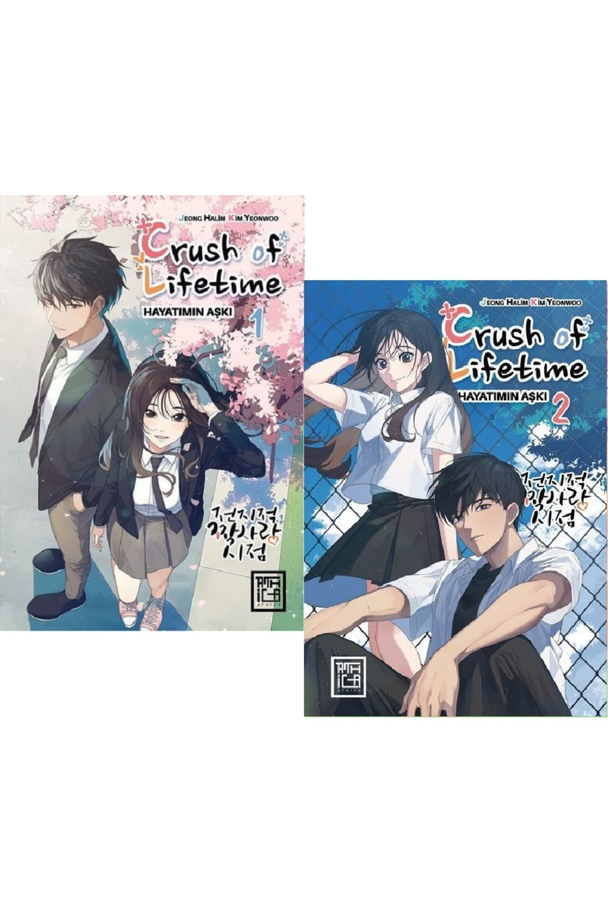 Crush of Life Time Hayatımın Aşkı 1 ve 2 / 2 Kitap Set