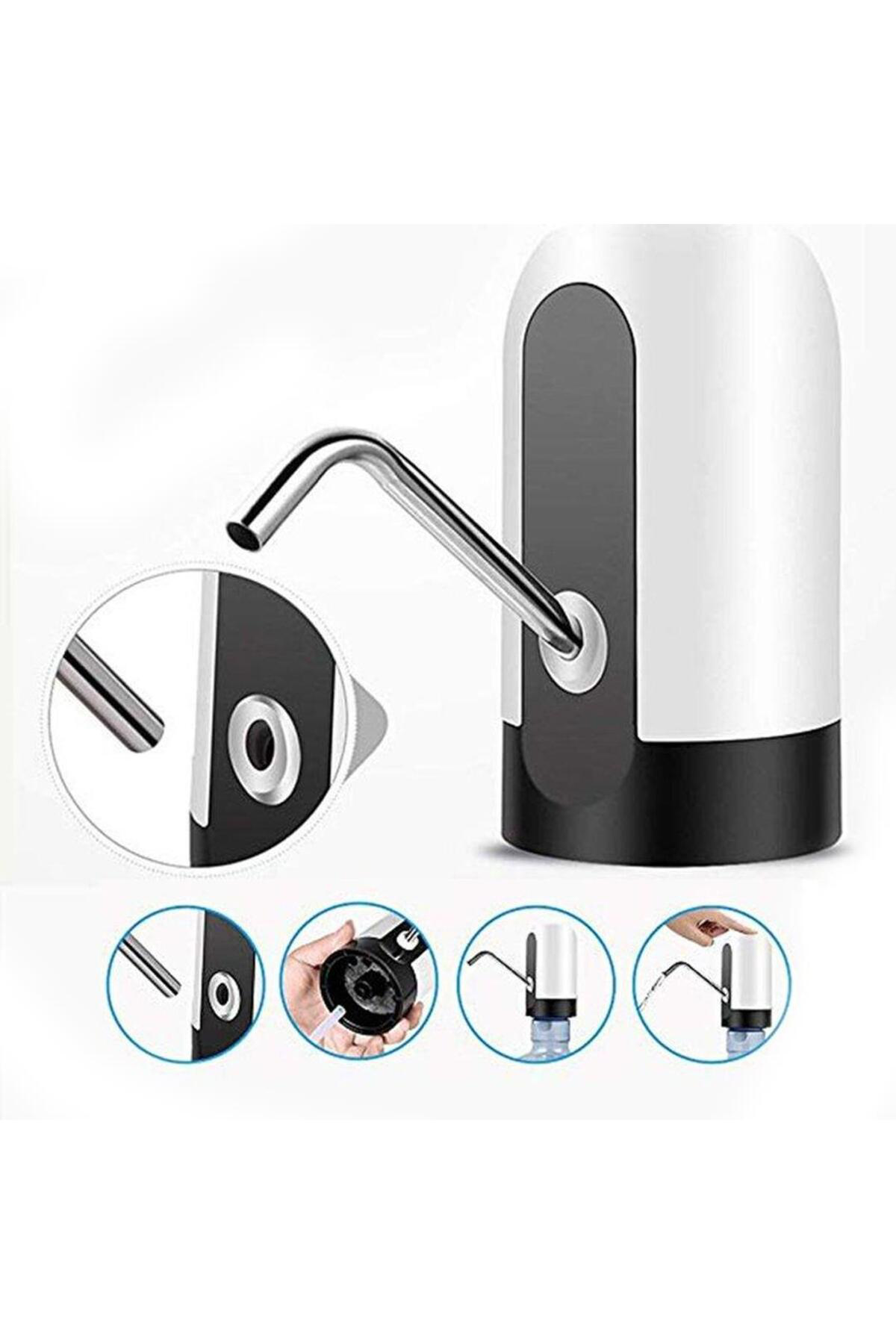 CRW-1006 USB Şarjlı Otomatik Sebil Damacana Su Pompası